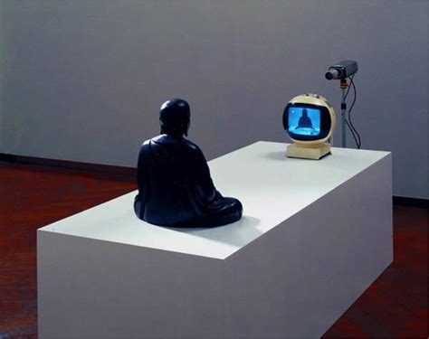 Nam June Paik Tv Buddha 1974 Arthistory390 Flickr