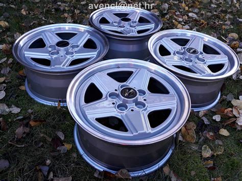 MERCEDES BENZ W124 W201 AMG GEN II WHEELS RIMS 7.5X16 - Classic Performance Parts