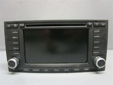 Cd Radio Autoradio Navi L Vw Touareg L V Ebay