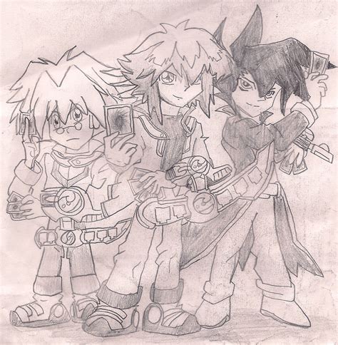 Yu Gi Oh GX characters by draketh2020 on DeviantArt