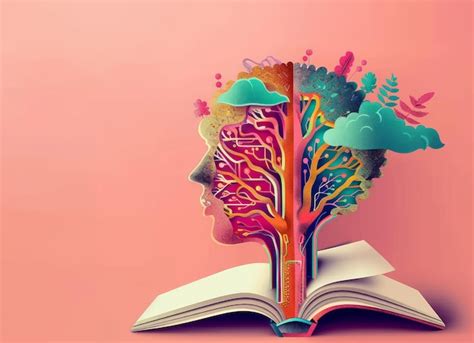 Premium Photo A Colorful Illustration Depicts Knowledge Emerging In A