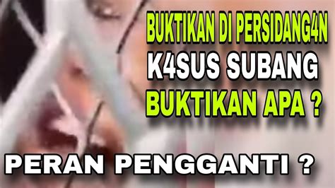 AKAN DIBUKTIKAN DI PENG4DILAN Apa Yang Akan DIBUKTIKANNYA K4SUS