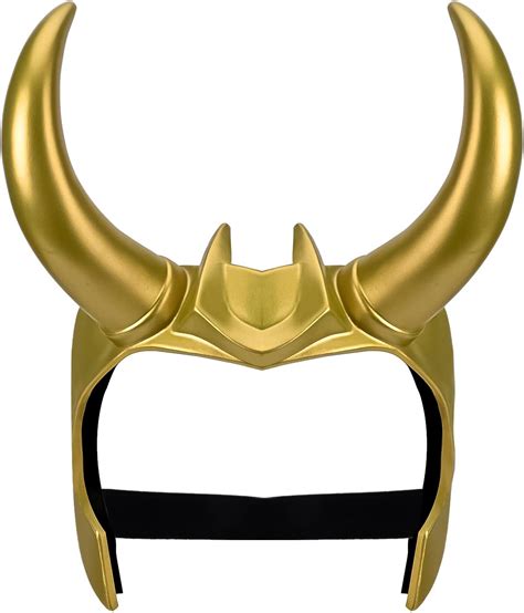 Amazon.com: PYLYFE Loki Costume Loki Horns Helmet-Cosplay - Loki Crown ...