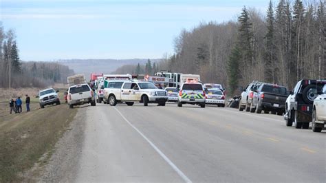 Two In Hospital One Dead After Collision South Of Grande Prairie Ctv News