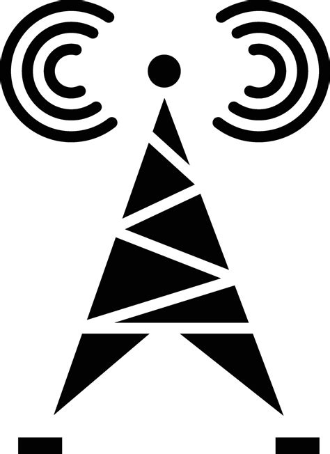 Antenna Vector Icon 30387159 Vector Art At Vecteezy