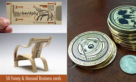 50 Funny and Unusual Business Card Designs from top graphic designers ...