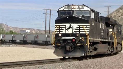 Railfanning Cajon Pass FT NS Lead And SD70M Lead 4 1 2021 YouTube