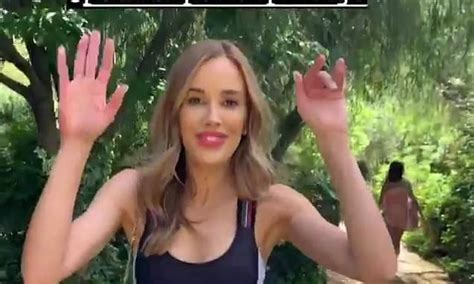 Rebecca Judd Shows Off Her Tiny Frame And Ripped Abs In A Crop Top And