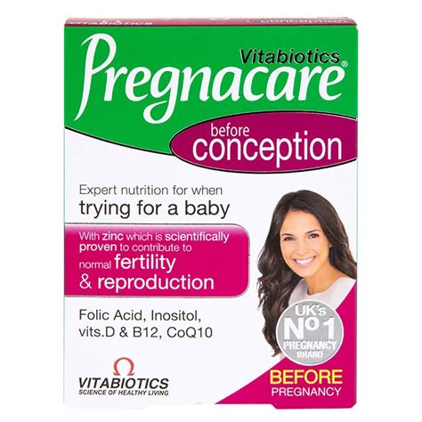 Vitabiotics Pregnacare Conception Tablets Holland Barrett