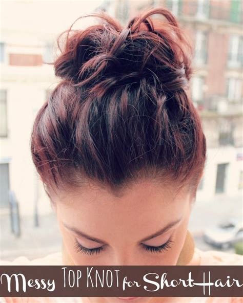 18 Pretty Updos For Short Hair Clever Tricks With A Handful Of Hairgrips Pop Haircuts