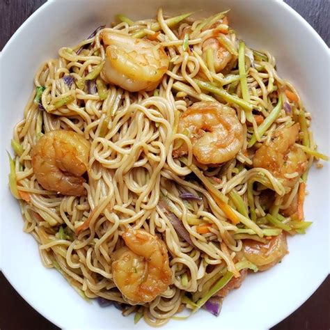 Shrimp Stir Fry With Gluten Free Ramen Noodles Thriving Gluten Free