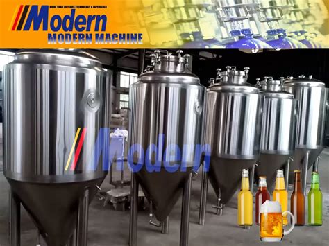 Craft Beer Fermentation Tank Equipment Modern Machinery