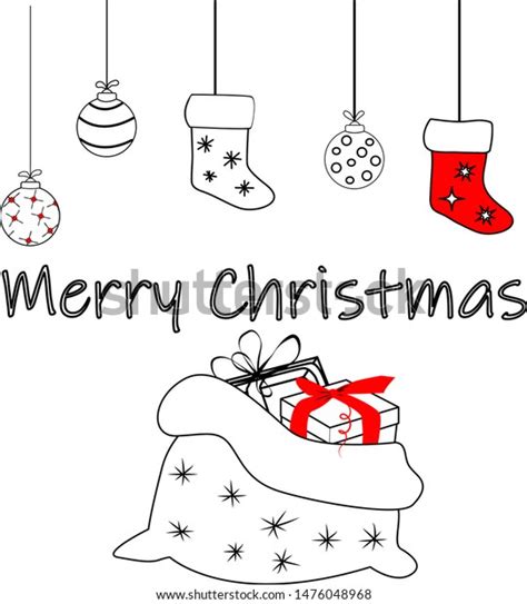 Merry Christmas Coloring Banner