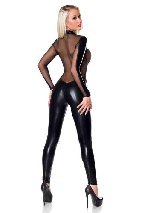 Tutina Wetlook Con Sexy Trasparenze Lingerie Torino