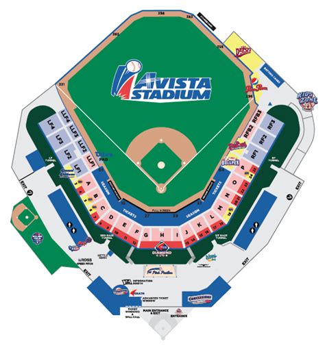 Avista Stadium Seating Chart