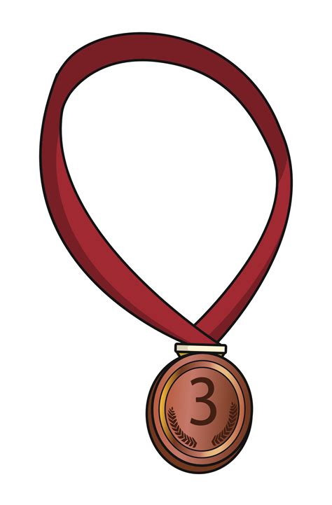 Bronze Medal Third Place Prize Png