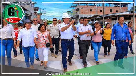 Gobernador Regional Inaugur Dos Importantes Obras Viales En El