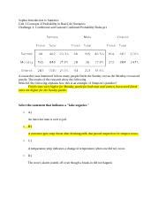 Sophia Introduction To Statistics Unit Challenge Pt Docx Sophia