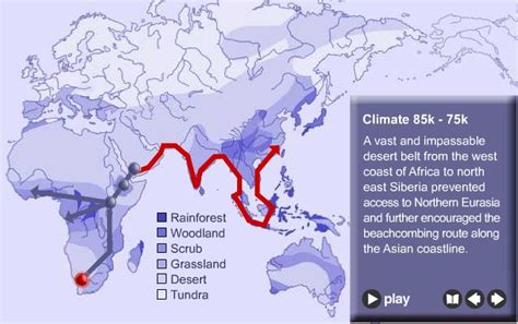 The Ice Age and its effect on Human Migration - MaritimeMysteries