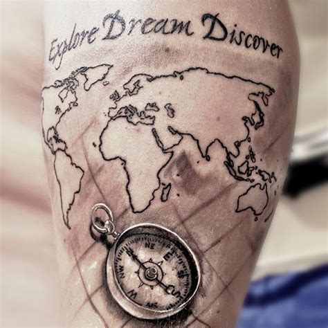 75 Amazing Compass Tattoo Designs – Mens Craze