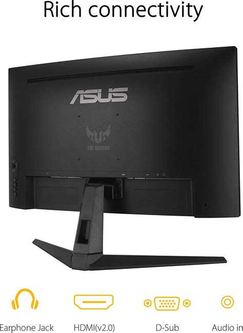 ASUS TUF Gaming 27” Curved Monitor, 1080P Full HD, 165Hz, 1MS Response ...