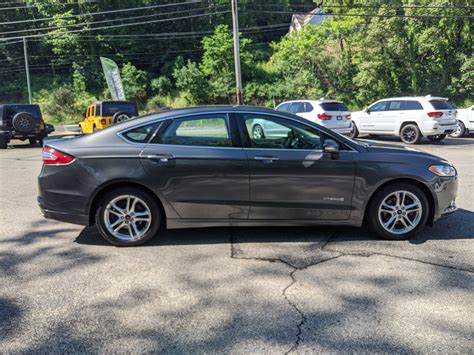 Pre Owned 2016 Ford Fusion Titanium Hybrid In Magnetic Greensburg