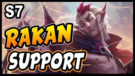 RAKAN SUPPORT S7 Maestrias Runas y Objetos Build Vídeo Gameplay