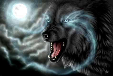 🔥 [67+] Fantasy Wolf Wallpapers | WallpaperSafari