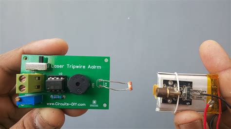 Laser Tripwire Alarm Electronics Project Pcb Maker Pro