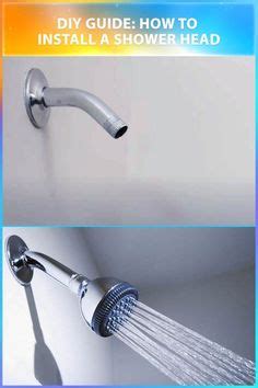 32 DIY Guide: How to Install A Shower Head ideas | shower head with ...