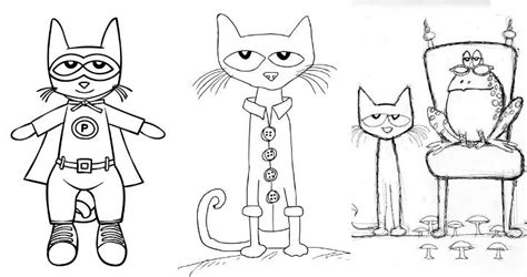 15 Free Pete the Cat Coloring Pages for Kids and Adults