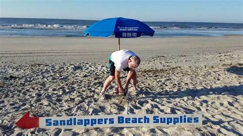 New Video Showing How We Install Beach Umbrellas With Our Sand Auger