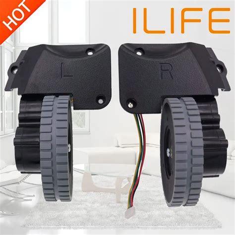 Piezas De Robot Aspirador Con Ruedas Accesorios Para Ilife A A S A