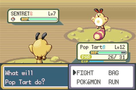 [3] Shiny Sentret in a randomized fire red : r/ShinyPokemon