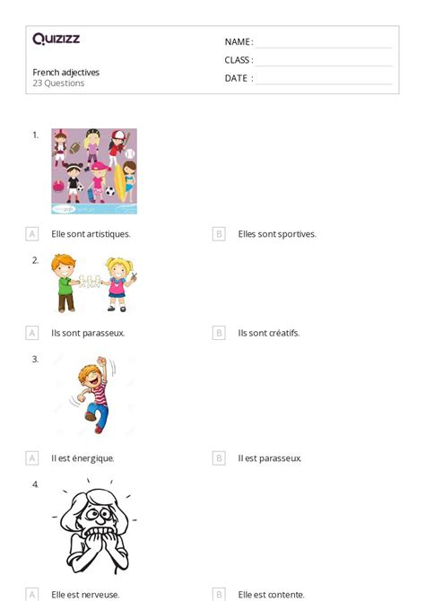 50 French Worksheets For 8th Grade On Quizizz Free And Printable