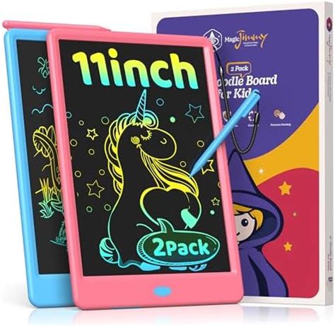 Magic Jimmy LCD Schreibtafel 2 Pack 11 Zoll Tablet für Kinder und