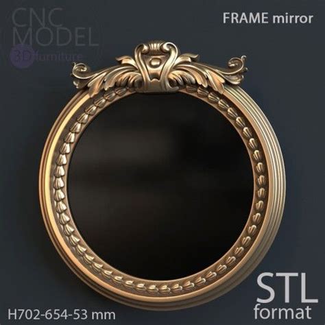 Frame Mirror Mirror Frames Wood Carving Art Sculpture Frame