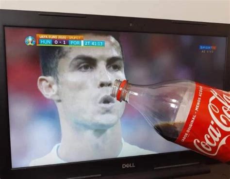 Memes De Cristiano Ronaldo Rechazando La Coca Cola