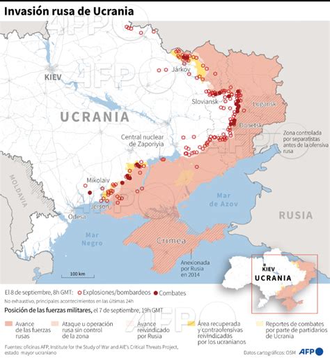 Agence France Presse on Twitter Mapa con la situación del