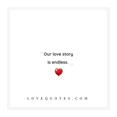 Our Love Story - Love Quotes