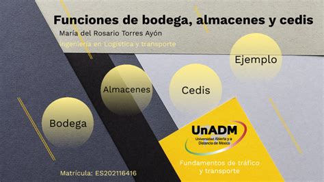 Funciones De Bodega Almacenes Y Cedis By Maria Del Rosario Torres Ayon