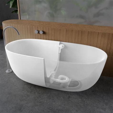 Kaldewei Meisterst Ck Oyo Duo Freestanding Bath Oval Matt White