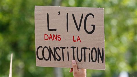 O En Sont Les Propositions De Loi Pour Inscrire L Ivg Dans La