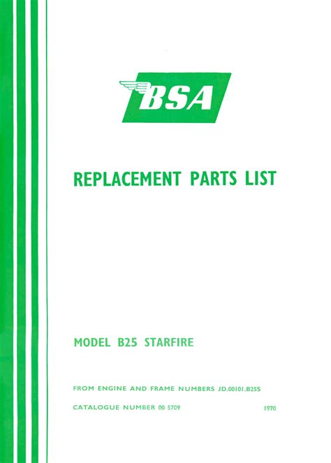 BSA Parts Manuals – Page 3 – Britcycle Parts Company