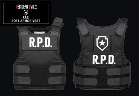 Resident Evil 2 R P D Official Soft Armour Vest Airsoft Wholesale UK