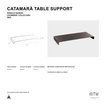 Catamar Table Support Ibtw In Between Outodoor Importa Oe