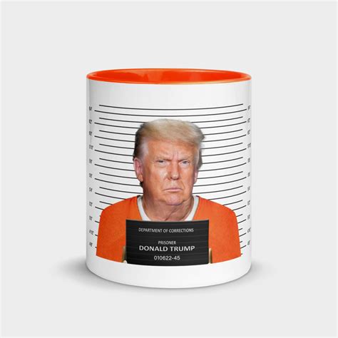 Trump Mug Mug Shot Funny Gift Mug Trump Joke Etsy