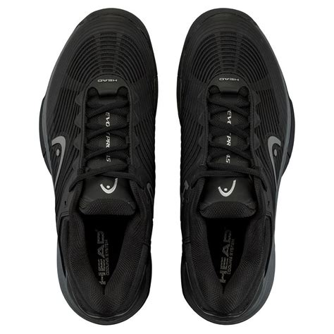 Head Revolt Pro Mens Tennis Shoe Black Dark Grey Tennis Point