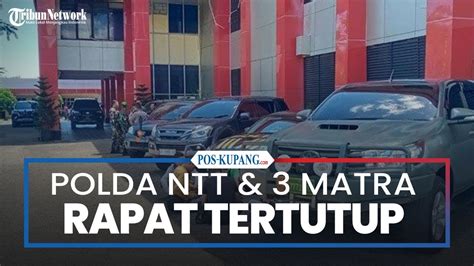 Terkait Kerusuhan Di GOR Polda NTT Dan Tiga Matra TNI Pertemuan