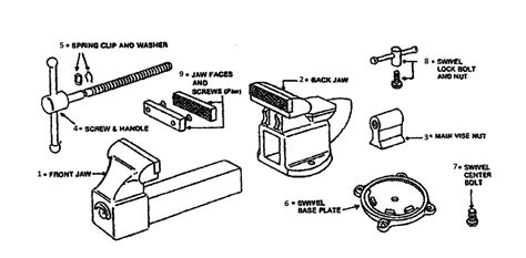 Wilton D45M4 Parts List | Wilton D45M4 Repair Parts | OEM Parts with ...